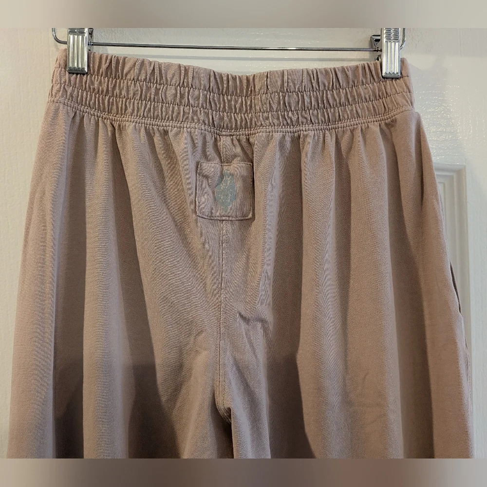 Free People Movement Hot Shot Crossover Pants Joggers Pumice Tan Size XS Lounge - Picture 12 of 16